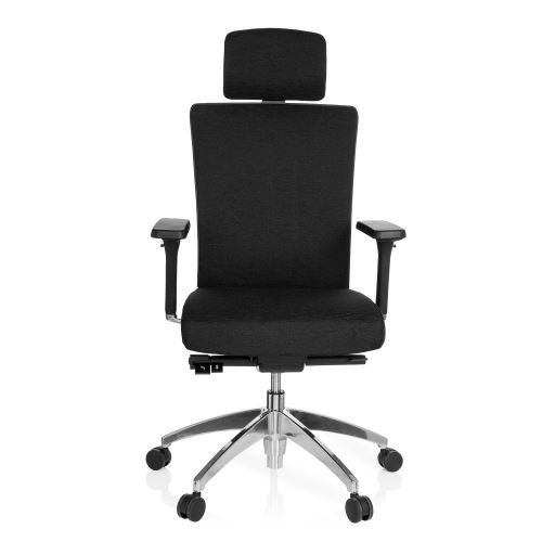 HJH Office Siège de bureau / Fauteuil de direction ASTRA LUX noir hjh OFFICE