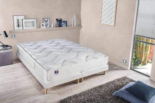 Matelas Ressorts 5 Zone 160x200 RODOLPHE- Fabriqué en France