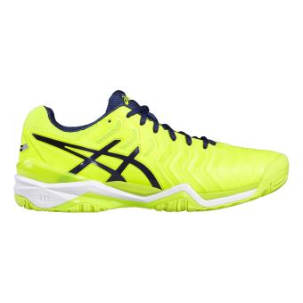 chaussure asics jaune