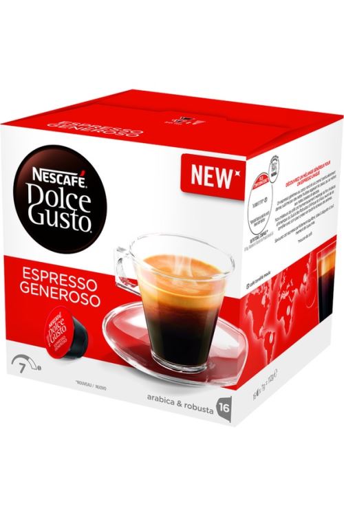 Capsule café Dolce Gusto NESCAFE Dolce Gusto Espresso Generoso