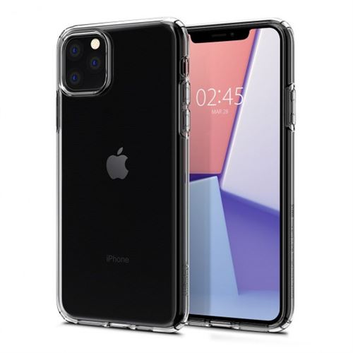 Spigen Liquid Crystal étui téléphone mobile Apple iPhone 11 Pro Max (Clear) 075CS27129