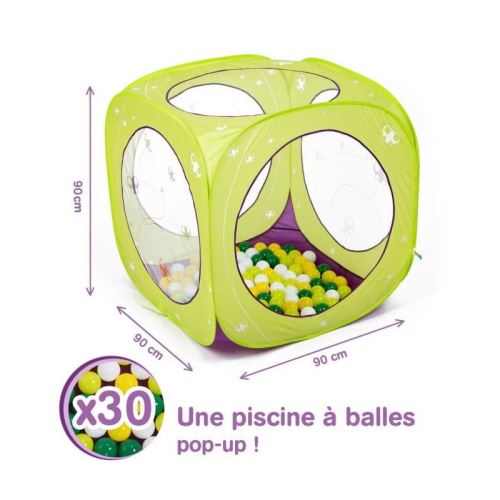 Ludi cube a balles papillons