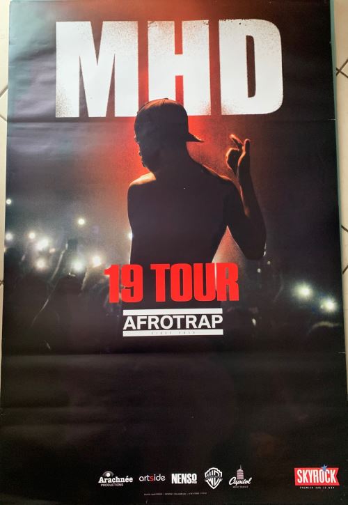MHD - 19 Tour / Afrotrap - AFFICHE