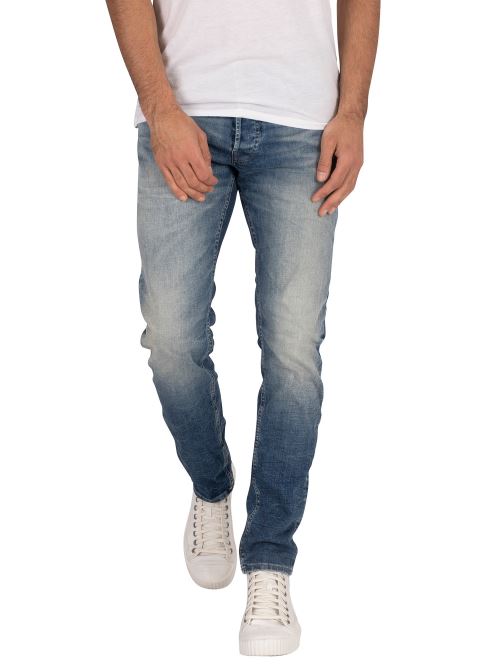 Jack & Jones Pour des hommes Jean Glenn Original Slim 887, Bleu31W x 34L