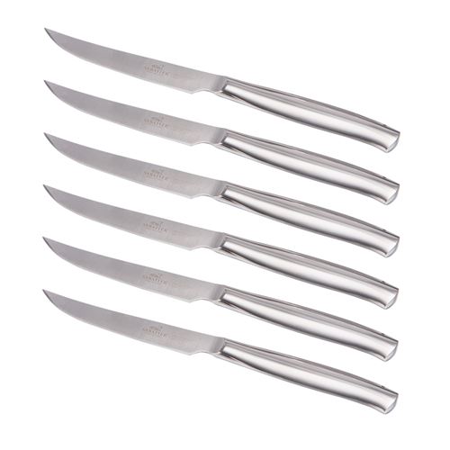 Coffret 6 steaks forgés lame lisse 11cm Lion Sabatier 011282