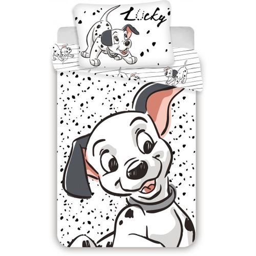 Les 101 Dalmatiens - Housse de Couette bébé - Parure de lit Coton