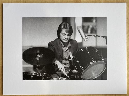 Claude François - 1970 - Drums - 28,4x38cm - Affiche