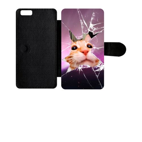 Etui À Rabat Apple Iphone 6s Plus Hamster Vitre Brise