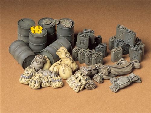 Tamiya 1/35 Militaire Miniature No.229 Alliés Forces Véhicle Accessoire Set Kit - Image 4