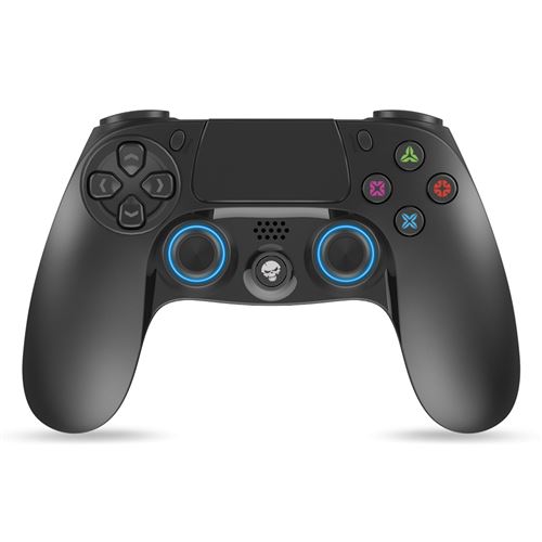 Manette sans fil PS4 PS3 PC rétro éclairée bleue Spirit of gamer - Bluetooth