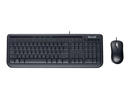 Microsoft Wired Desktop 600 - ensemble clavier et souris - Anglais - Royaume-Uni
