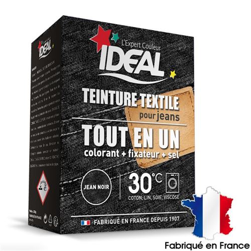 Kit complet teinture Ideal Tout en Un - Maxi jean noir - 350 gr