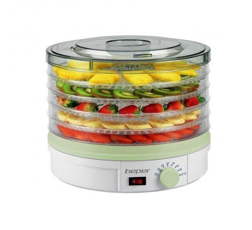 Beper 90506 déshydrateur de fruits - blanc / vert