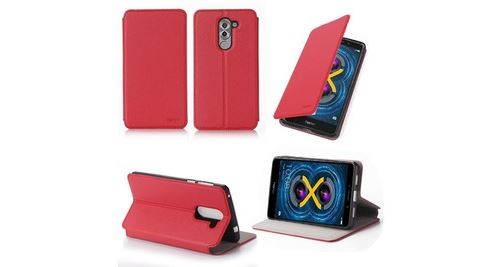 Etui Huawei Honor 6X PRO 4G rouge