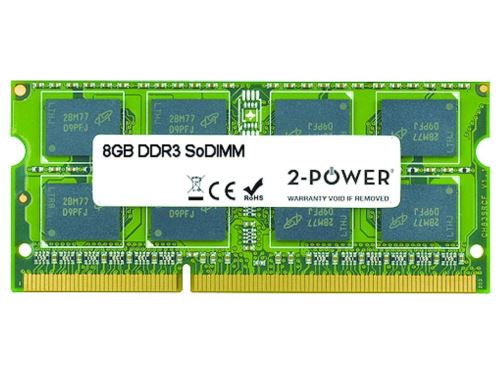 2-Power - DDR3 - module - 8 Go - SO DIMM 204 broches - 1600 MHz / PC3-12800 - CL11 - mémoire sans tampon - non ECC