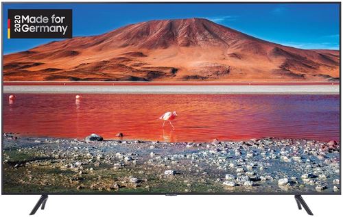 SAMSUNG GU65TU7199U 165,1 cm (65) 4K Ultra HD Smart TV WiFi Charbon GU65TU7199U, 165,1 cm (65), 3840 x 2160 Pixels, LED, Smart TV, WiFi, Charbon