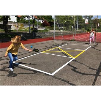 Raquette de plage Schildkrot Rue Racket situé dans étui de transport noir