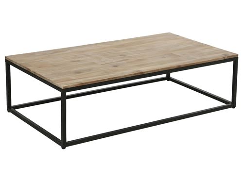 Table basse de salon Vintage - Bois d'acacia