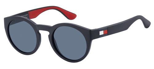 Tommy Hilfiger lunettes de soleil TH1555/S 8RU/KU hommes bleu/rouge taille M