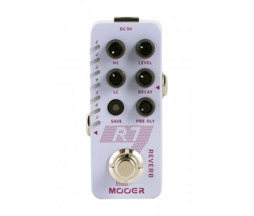 Mooer R7 REVERB - Pédale reverb - Blanc