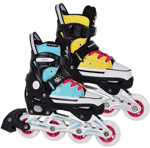 Tempish Magic Rebel Inlineskates Junior bleu / mt jaune 29/32