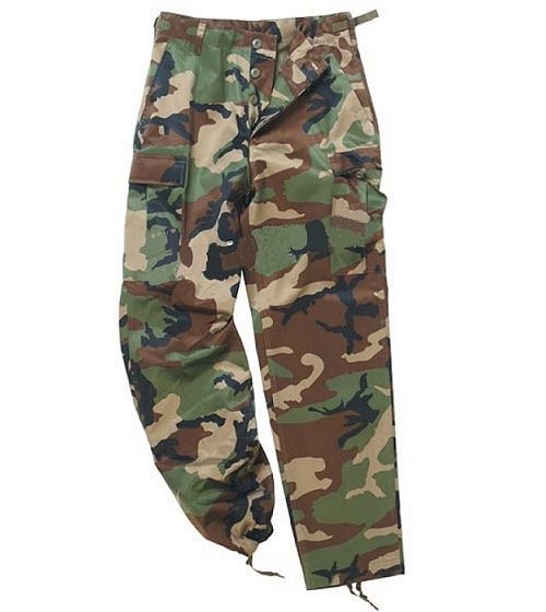 Pantalon US RANGER BDU camo woodland taille L 46-48