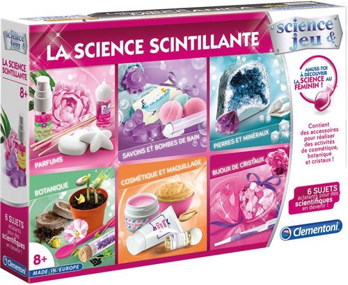 Clementoni - Mon coffret Cosmétiques & Cristaux