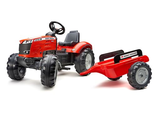 Falk Rutscherauto "Massey Ferguson Traktor + Anh. L"