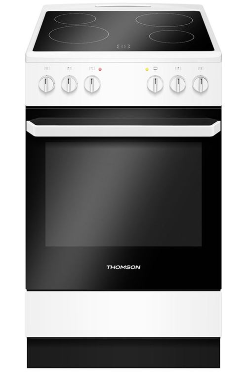Cuisinière Vitrocéramique Thomson Tcc51.4Wh Blanc