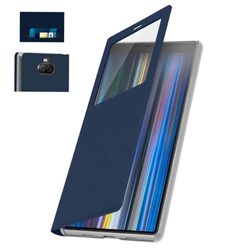 Etui de protection porte carte pour REDMI 7 -Bleu