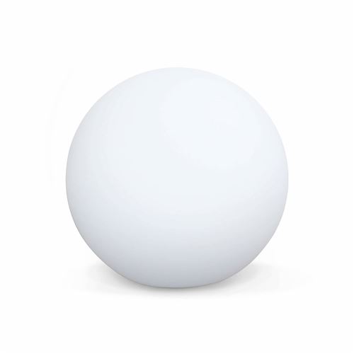 Sweeek Boule LED 50cm – Sphère décorative lumineuse Ø50cm blanc chaud commande à distance