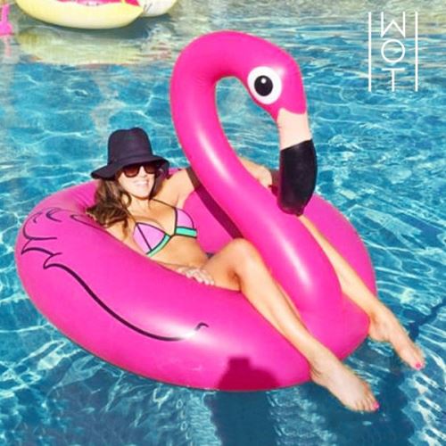Flamant Rose XXL Gonflable - Jeu de plage et de piscine et de mer