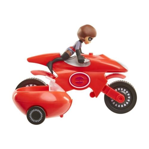 LES INDESTRUCTIBLES 2 - Elastimoto + Figurine Elastigirl 8cm