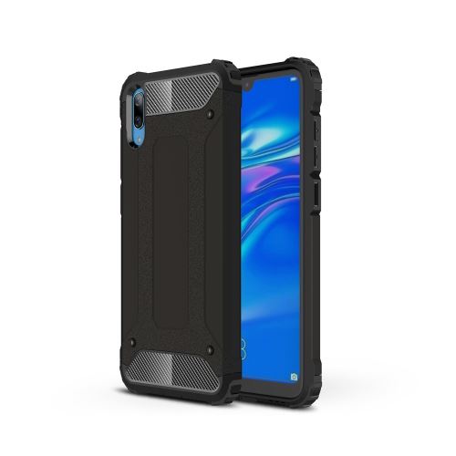Coque en TPU armure de protection hybride noir pour votre Huawei Enjoy 9/Y7 Pro (2019)