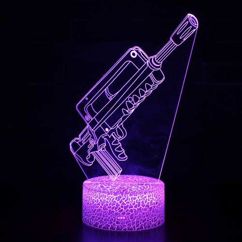 Lampe 3D Tactile Veilleuses Enfant 7 Couleurs avec Telecommande - Fortnite #2