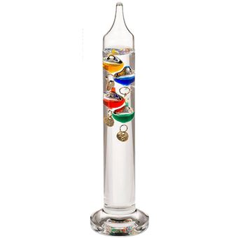 Thermomètre de Galilée pour l'intérieur 18 cm - 1