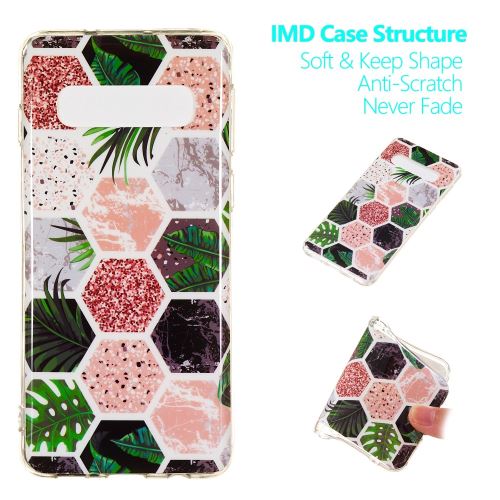 Coque en TPU motif de marbre style A pour votre Samsung Galaxy S10