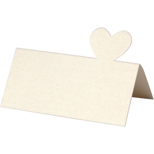 Happy Moments cartons de table 9x8 cm 20 pièces beige