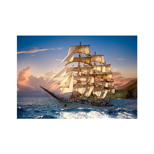 Puzzle Castorland - Voile au coucher du soleil, 1500 pièces