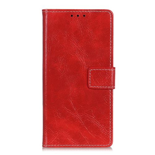 Etui en PU support de cheval fou rouge pour votre Nokia 4.2