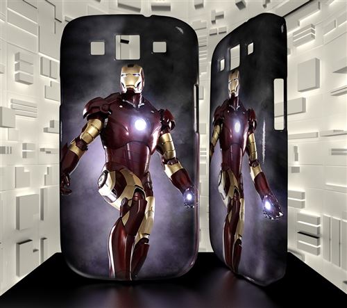 Coque Personnalisée Samsung Galaxy GRAND 2 IRON MAN Réf 04