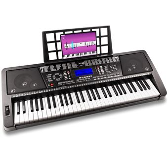 Clavier piano électronique 61 touches et pied support Music Star : King  Jouet, Instruments de musique Music Star - Jeux électroniques