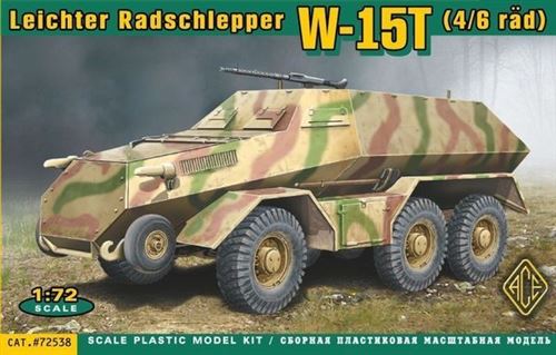 W-15t(4/6rad) Leichter Radschlepper - 1:72e - Ace
