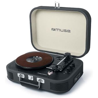 Platine vinyle Bluetooth Muse MT-201 DG Noir