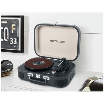 Platine vinyle Bluetooth Muse MT-201 DG Noir