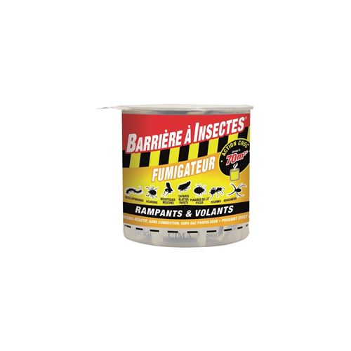 BARRIERE A INSECTES - Insectes volants rampants fumigene 10g