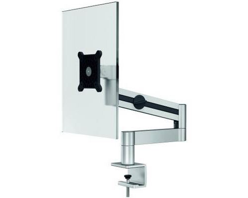 Durable Argent 508323 Support De Table Pour Écran 53,3 Cm (21) - 96,5 Cm (38) Rotatif, Mobile, Réglable En Hauteur, Inclinable - Image 1