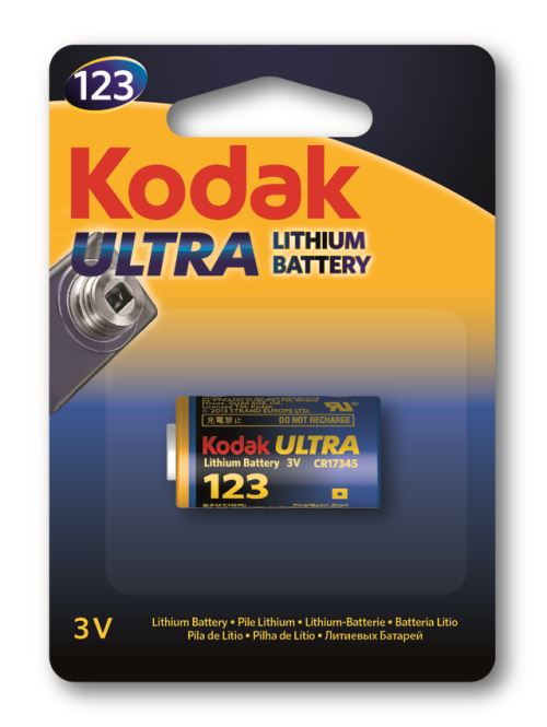 Kodak Ultra - Batterie CR123A - Li