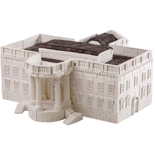 Wise Elk kit de construction Maison Blanche junior 37 cm plâtre blanc 1901-pièce