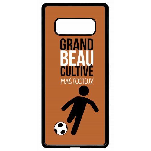 Coque samsung galaxy note 8 grand beau cultiv mais footeux 8